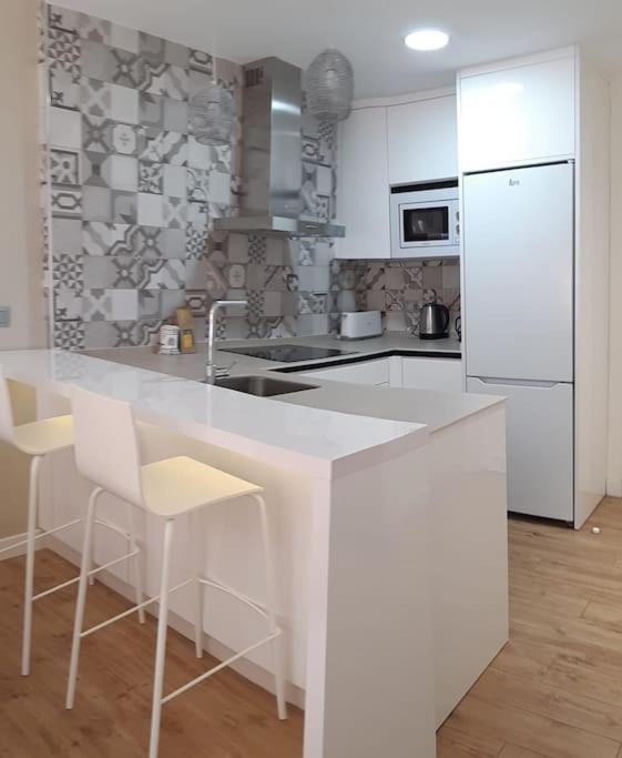 Lindo Apartamento Junto Al Mar Ronda Iv, Rocio فوينخيرولا المظهر الخارجي الصورة