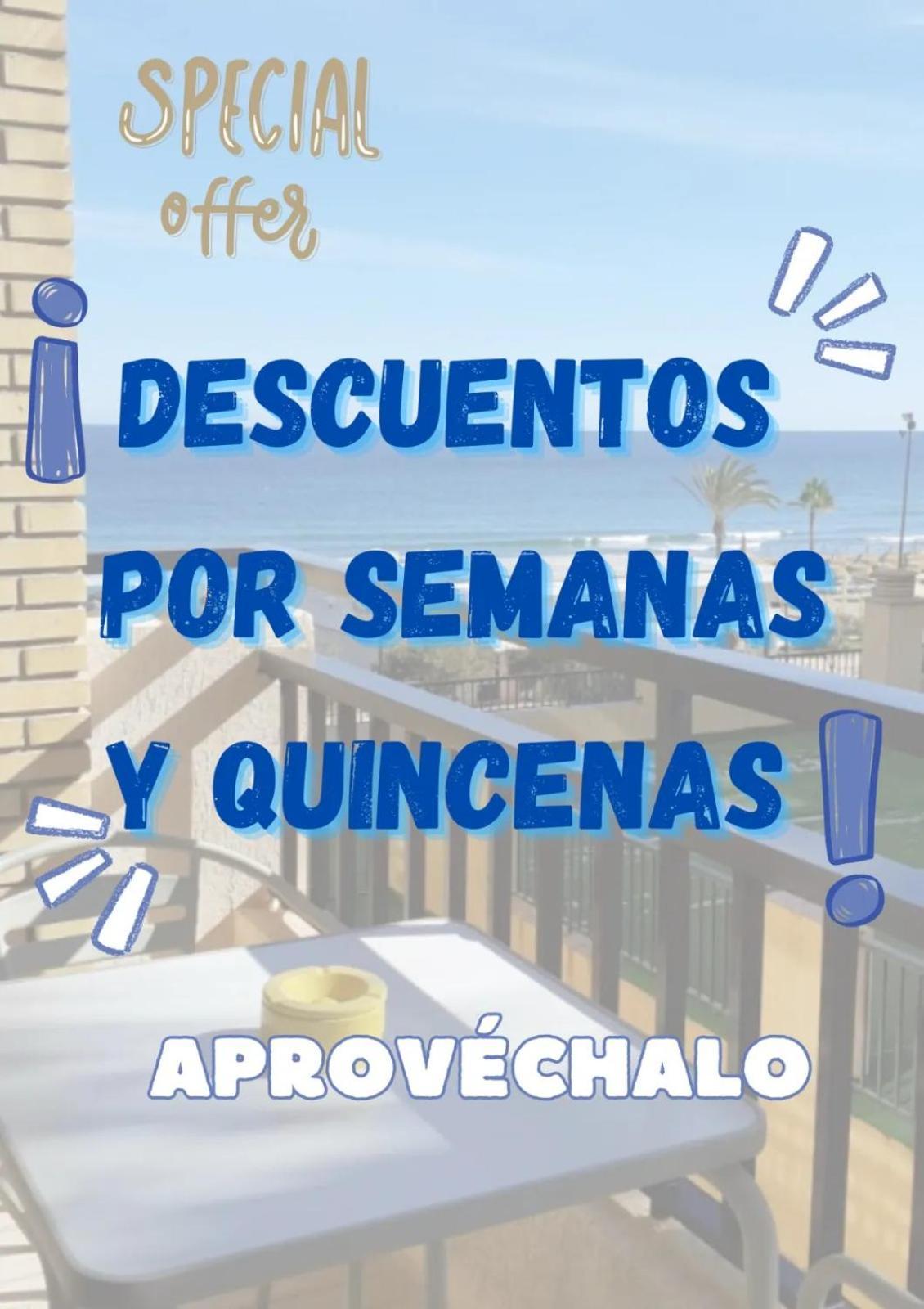Lindo Apartamento Junto Al Mar Ronda Iv, Rocio فوينخيرولا المظهر الخارجي الصورة